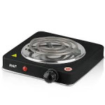 Plaque De Cuisson Électrique Raf R.8010BB 1Foyer 1000W Noir