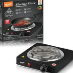 Plaque De Cuisson Électrique Raf R.8010BB 1Foyer 1000W Noir