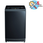 Lave linge Top BIOLUX MTOP-11S 11 Kg - Acier Noir