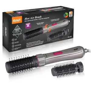 Brosse Soufflante RAF R-410 Rotative 1000 Watts - Gris