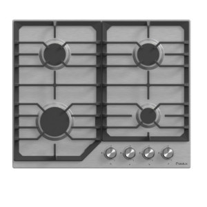 PLAQUE DE CUISSON ENCASTRABLE BIOLUXM655 5XTC 4 FEUX / 60CM / INOX