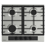 Plaque de Cuisson Encastrable FOCUS F402X 4 Feux 60 cm - Inox