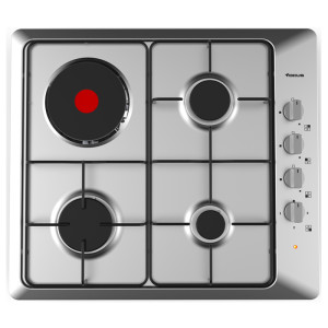 Plaque de Cuisson Encastrable FOCUS F806X 4 Feux 60 cm - Inox