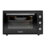 Four Électrique SABA 70500-L 70 Litres - Noir