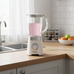 Blender HISENSE H15TBWES2A 1.5 Litres 500W - Blanc&Inox