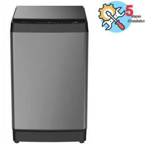 Lave linge Top HISENSE WT3K1123UT 11kg - Dark Silver