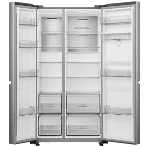 Réfrigérateur Side By Side Inverter HISENSE RS5P668NMC 637L NoFrost - Inox