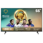 TV HISENSE 55" Smart Série A6N 4K UHD - Noir