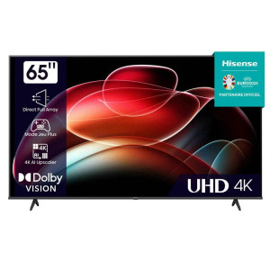TV HISENSE 65" Smart A6N Smart UHD 4K - Noir