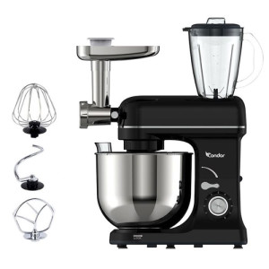 Robot Pétrin Multifonction CONDOR Power Mix 8L - Noir