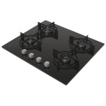 Plaque de Cuisson Encastrable CANDY CSG6B-4U2 4 Feux 60m - Noir