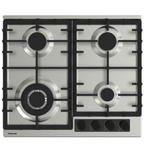 Plaque De Cuisson Encastrable FOCUS F8002XS 4 Feux 60cm - Inox
