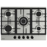 Plaque de Cuisson Encastrable FOCUS F8011XS 5 Feux 70cm - Inox