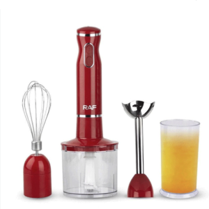 Mixeur Plongeant 3En1 Raf R.340R 2000W Rouge