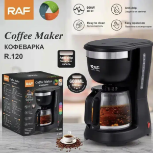 Cafetière Electrique RAF R-120 600W 0.6L Noir