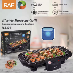 RAF Electric Barbecue Grill 2000W Power Dedicated R.5301