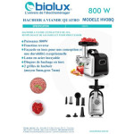 Hachoir A Viande BIOLUX M-HV08Q 800W - Noir