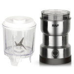Moulin et Blender 2EN1 RAF R-7126 300Watts - Inox
