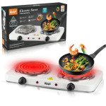 Plaque Électrique RAF R-8020B 2 Feux - Blanc