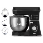 Robot Pétrin RAF R-6618B 8 Litres - Noir