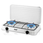Table De Cuisson à Gaz RAF R-8033 2 Feux - Blanc