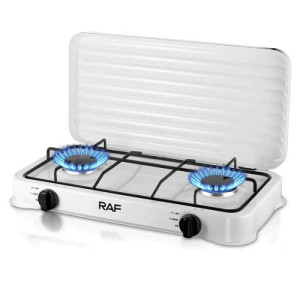 Table De Cuisson à Gaz RAF R-8033 2 Feux - Blanc