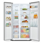 Réfrigérateur Side By Side Inverter HISENSE RS3P518NMC 519L NoFrost - Inox