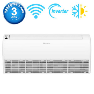 Climatiseur Plafonnier Gree 60000 BTU Inverter Chaud Froid Blanc