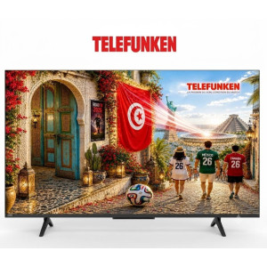 Téléviseur TELEFUNKEN 55" Mini Led X6f Google Tv 4k Matte Screen