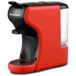 Machine à Café Expresso TECHWOOD Multi-Capsules 1450W - Blanc+rouge