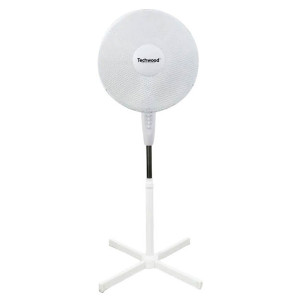 Ventilateur Sur Pieds TECHWOOD TVE-433 45W - Blanc