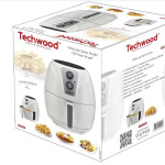 FRITEUSE SANS HUILE TECHWOOD 3LITRES 1300W - BLANC (TFR-301SH)