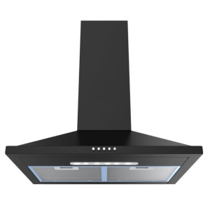Hotte Pyramide Joker 60 Cm Noir (JHCTW-1060B)