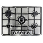 Plaque de Cuisson BIOLUX M-7550X 5 Feux - Inox