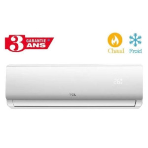 Climatiseur INVERTER Tropicalisé TCL 12000 BTU Chaud Froid T3 - Garantie 3 ans